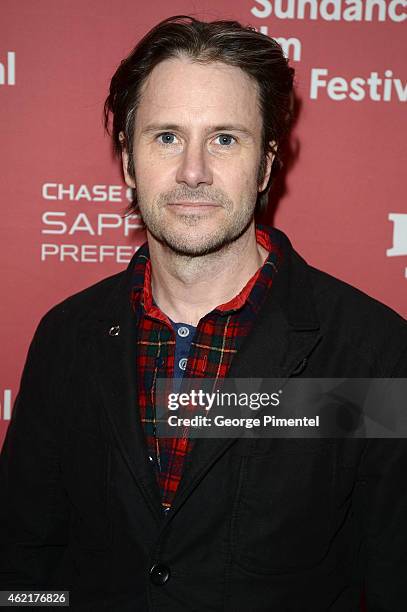 Actor Josh Hamilton attends the "Experimenter" Premiere during the 2015 Sundance Film Festival at the Eccles Center Theatre on January 25, 2015 in...