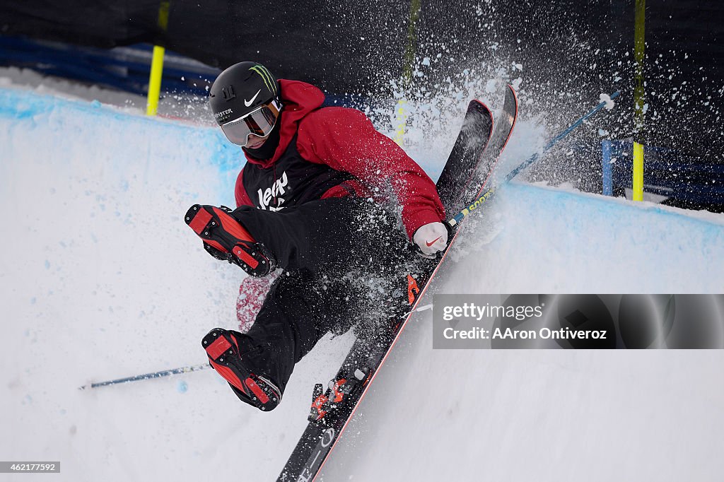 X Games men's ski half pipe final