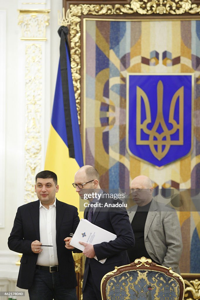 National Reform Council meeting after Mariupol attack in Kiev