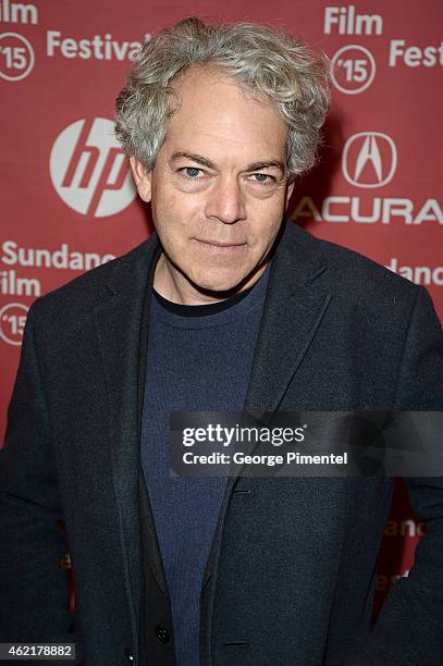Director Michael Almereyda attends the "Experimenter" Premiere during the 2015 Sundance Film Festival at the Eccles Center Theatre on January 25,...