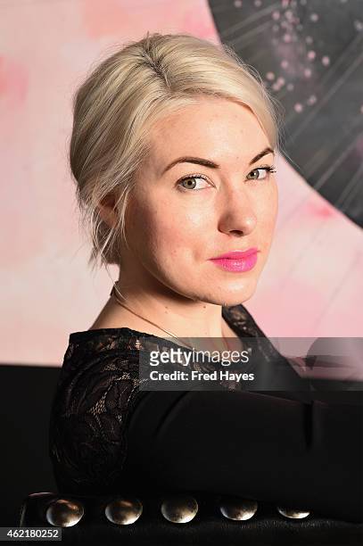 SAGIndie Manager of Development and Sponsorship Eliza Hajek attends the SAG Indie Actors Only Brunch during the 2015 Sundance Film Festival at Cafe...