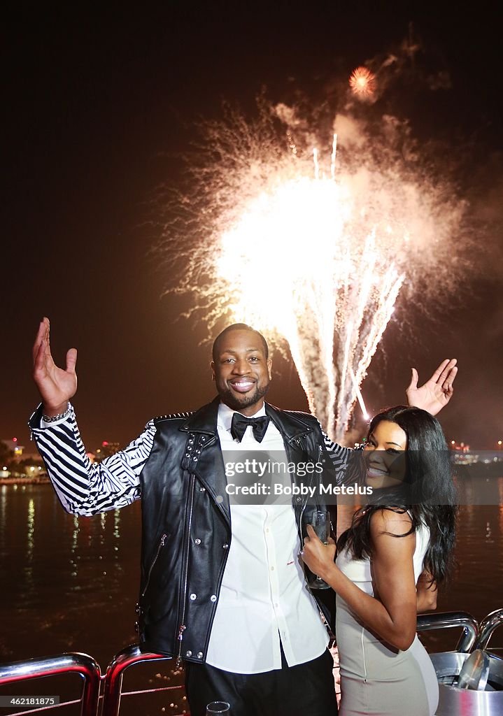 Dwyane Wade's "Rock The Boat" 32nd Birthday Party