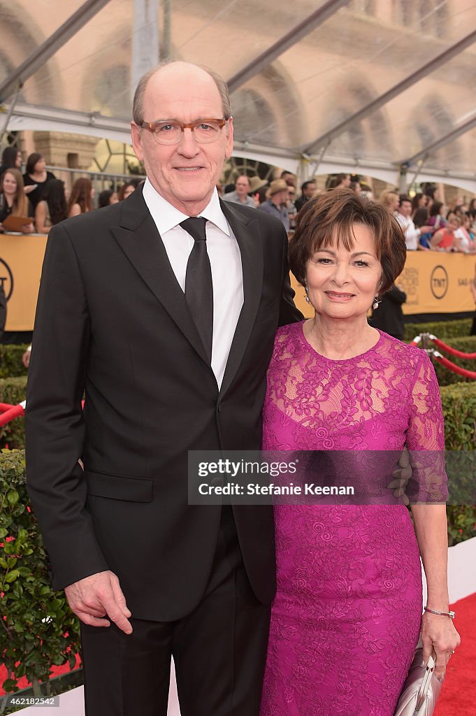 Actor Richard Jenkins and Sharon R. Friedrick attend TNT's 21st... News ...