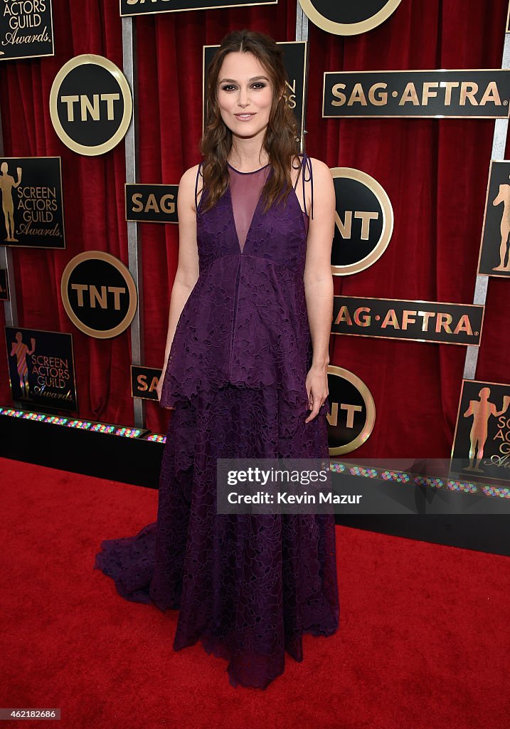 TNT's 21st Annual Screen Actors Guild Awards - Red Carpet