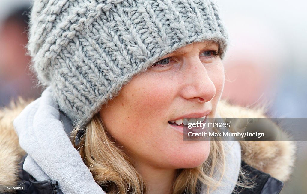 Zara Phillips Attends Heythrop Hunt Point-to-Point