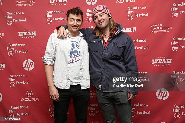 Directors Ben Zeitlin and Bill Ross attend the "Western" Premiere during the 2015 Sundance Film Festival on January 25, 2015 in Park City, Utah.