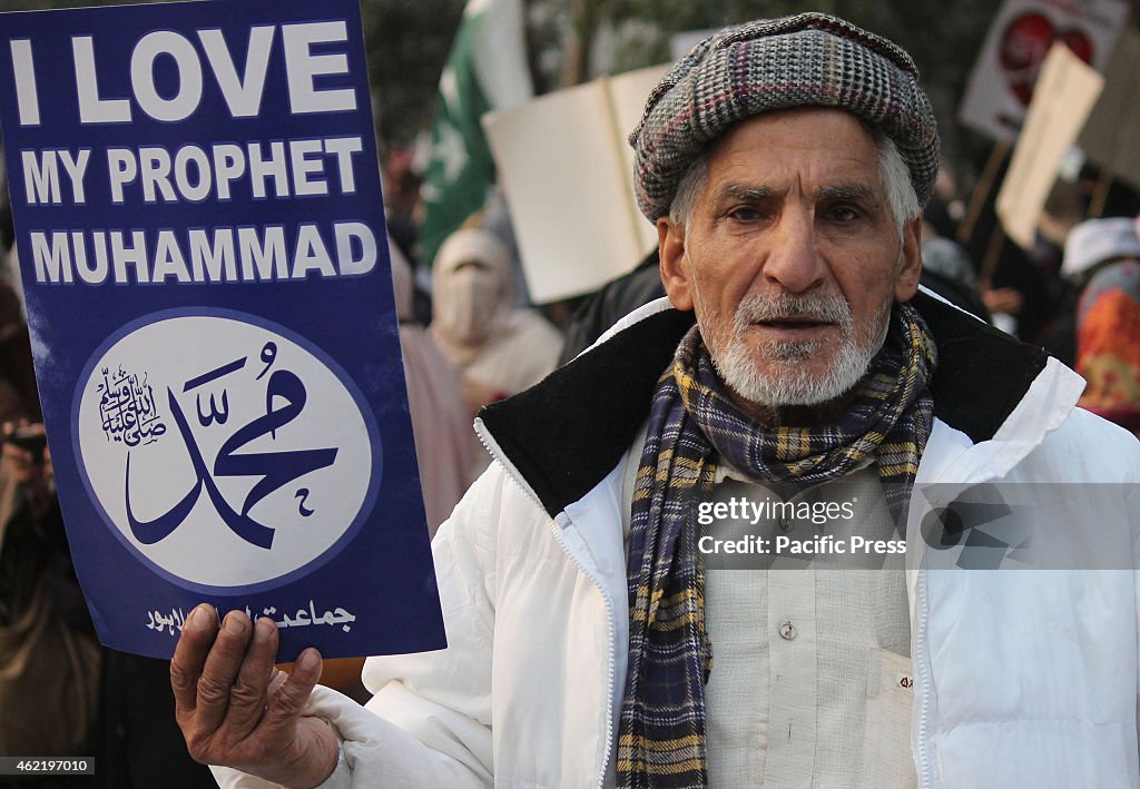 Activists and supporters of Pakistani political and Islamic...