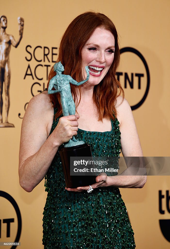 21st Annual Screen Actors Guild Awards - Press Room