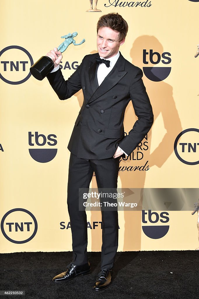 TNT's 21st Annual Screen Actors Guild Awards - Press Room