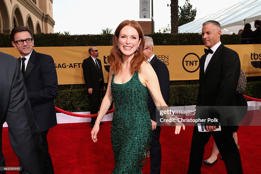 TNT's 21st Annual Screen Actors Guild Awards - Red Carpet