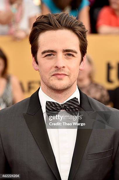 Actor Vincent Piazza attends TNT's 21st Annual Screen Actors Guild Awards at The Shrine Auditorium on January 25, 2015 in Los Angeles, California....