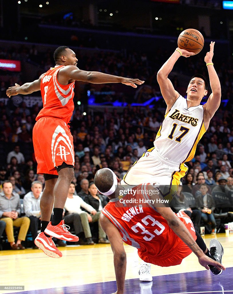 Houston Rockets v Los Angeles Lakers