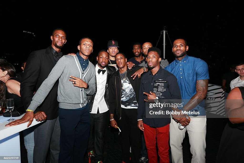 Dwyane Wade's "Rock The Boat" 32nd Birthday Party