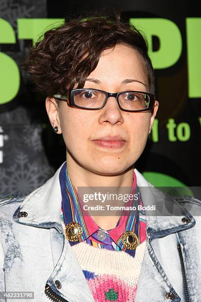 Grant winner Ilinca Calugareanu attends the Women In Film Presents Ninth Annual Sundance Filmmakers Panel Presented By Skywalker Sound - 2015 Park...