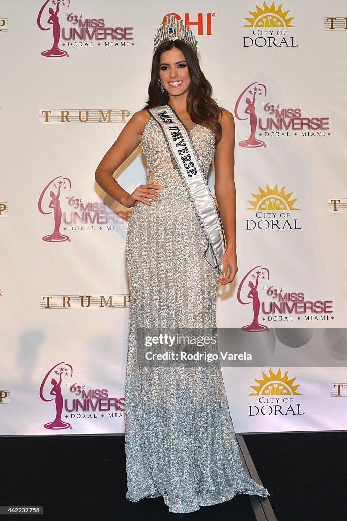 The 63rd Annual Miss Universe Pageant - Winner Press Conference