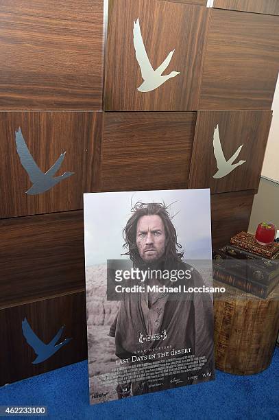 Last Days in the Desert Cast Party at the GREY GOOSE Blue Door at Sundance on January 25, 2015 in Park City, Utah.