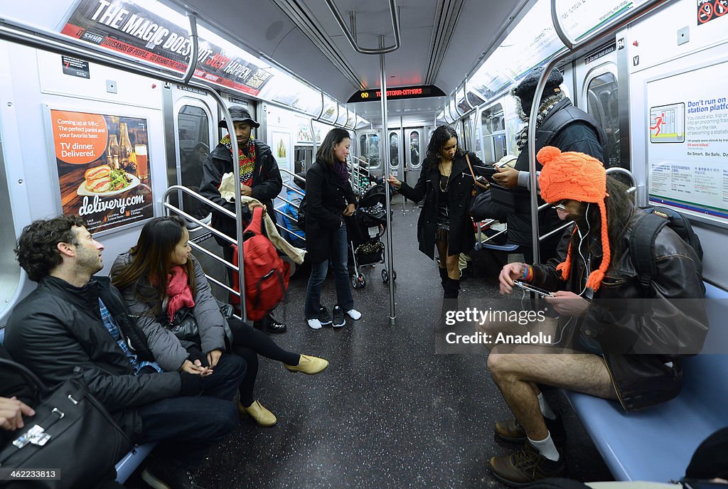  No Pants Subway Ride 2014