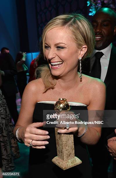 71st ANNUAL GOLDEN GLOBE AWARDS -- Pictured: Comedian Amy Poehler attends Universal, NBC, Focus Features, E! Sponsored by Chrysler Viewing and After...