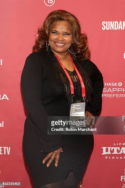 Co-Founder of The Dreamcatcher Foundation Brenda Myers-Powell attends "Dreamcatcher" Premiere during the 2015 Sundance Film Festival at the Yarrow...