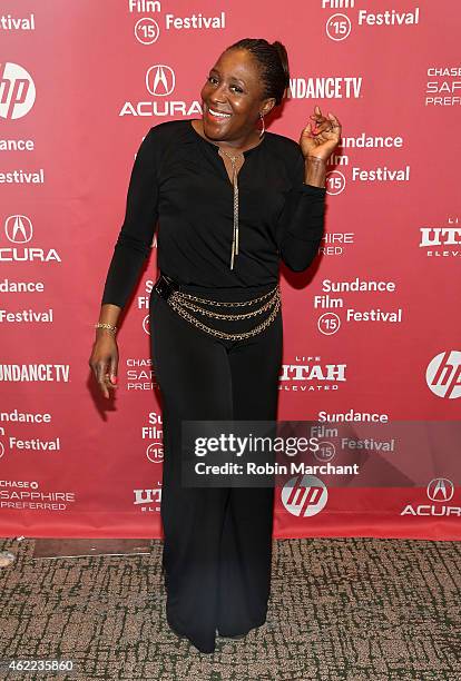 Co-Founder and CEO of The Dreamcatcher Foundation Stephanie Daniels-Wilson attends "Dreamcatcher" Premiere during the 2015 Sundance Film Festival at...