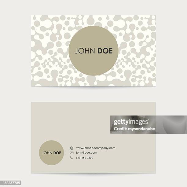 visitenkarte vorlage editierbar - business card design stock-grafiken, -clipart, -cartoons und -symbole