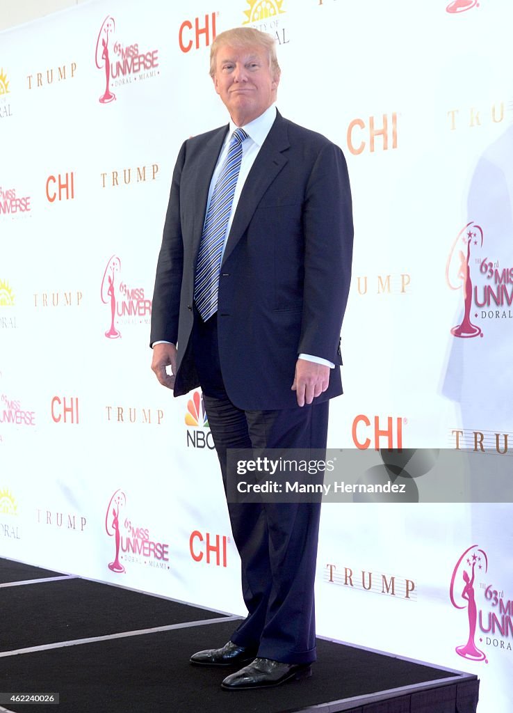 The 63rd Annual Miss Universe Pageant Red Carpet