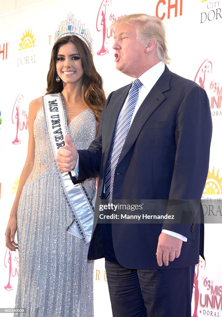 The 63rd Annual Miss Universe Pageant Red Carpet