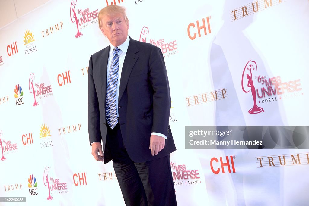 The 63rd Annual Miss Universe Pageant Red Carpet