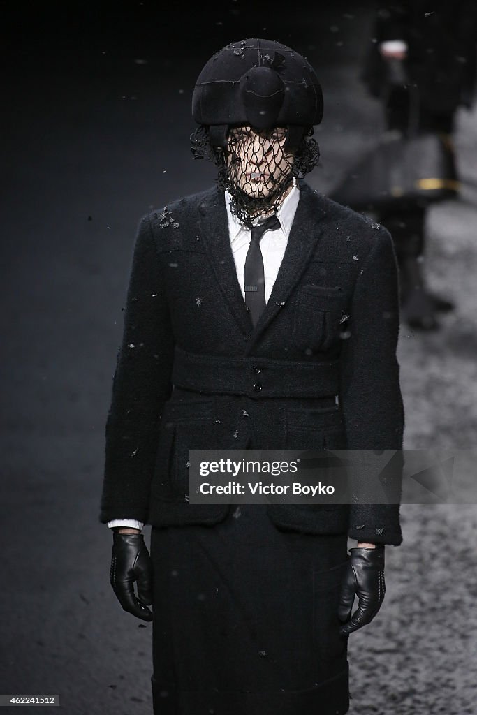 Thom Browne : Runway - Paris Fashion Week - Menswear F/W 2015-2016