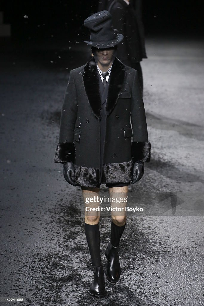 Thom Browne : Runway - Paris Fashion Week - Menswear F/W 2015-2016