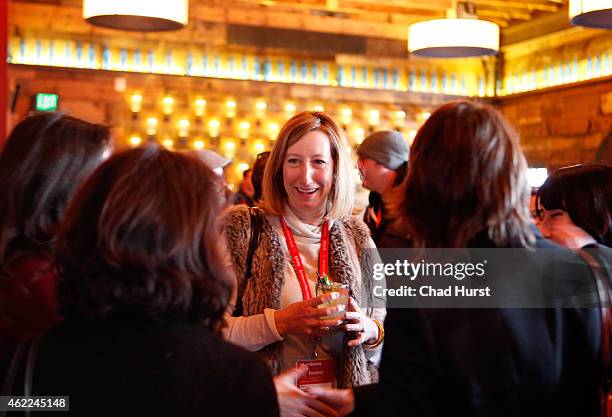 Sundance Institute Executive Director Keri Putnam attends the Catalyst Reception during the 2015 Sundance Film Festival on January 25, 2015 in Park...