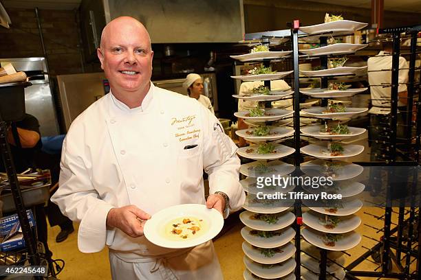 Chef Shawn Armstrong attends the ChefDance 2015 presented by Victory Ranch and Sponsored by Merrill Lynch, Freixenet and Anchor Distilling on January...