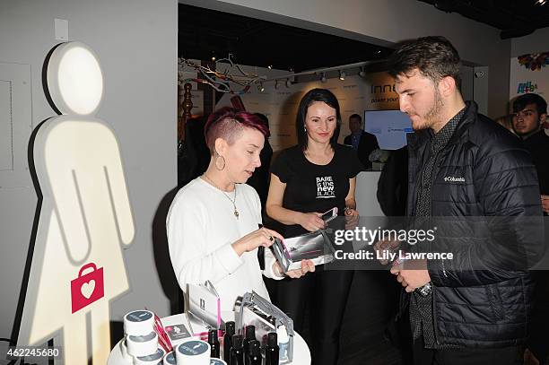 Online personality Zane Hijazi attends Kari Feinstein's Style Lounge presented by Aruba on January 25, 2015 in Park City, Utah.