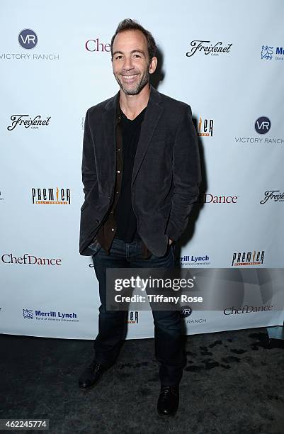 Bryan Callen attends the ChefDance 2015 presented by Victory Ranch and Sponsored by Merrill Lynch, Freixenet and Anchor Distilling on January 25,...