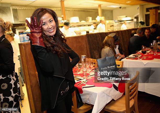 Mimi Kim attends the ChefDance 2015 presented by Victory Ranch and Sponsored by Merrill Lynch, Freixenet and Anchor Distilling on January 25, 2015 in...
