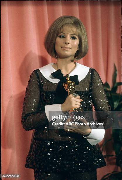 Airdate: April 14, 1969. BARBRA STREISAND, WINNER BEST ACTRESS FOR 'FUNNY GIRL'