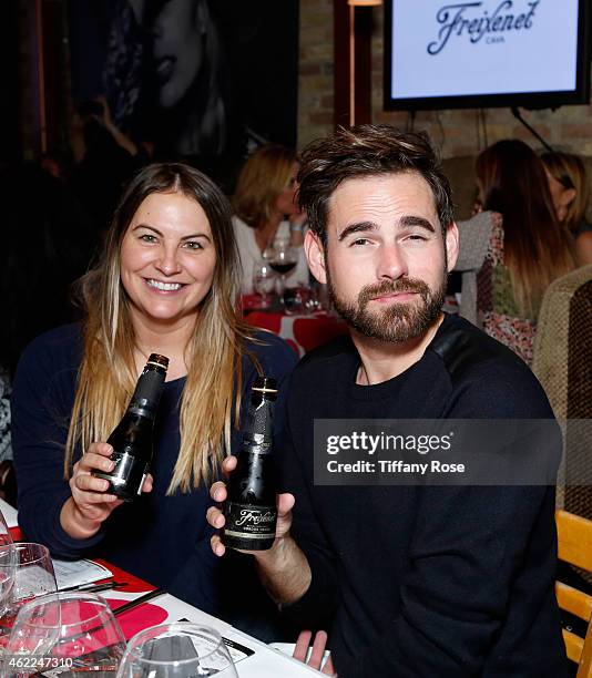 Guests attend the ChefDance 2015 presented by Victory Ranch and Sponsored by Merrill Lynch, Freixenet and Anchor Distilling on January 25, 2015 in...