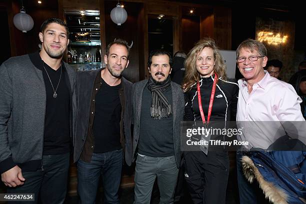 Bryan Callen , John Leguizamo and guests attend the ChefDance 2015 presented by Victory Ranch and Sponsored by Merrill Lynch, Freixenet and Anchor...