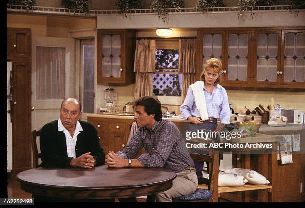 Breaking Up Is Hard To Do" - Shoot Date: October 23, 1986. L-R: GALE GORDON;LARRY ANDERSON;ANN DUSENBERRY