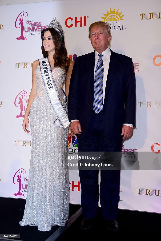 The 63rd Annual Miss Universe Pageant Red Carpet