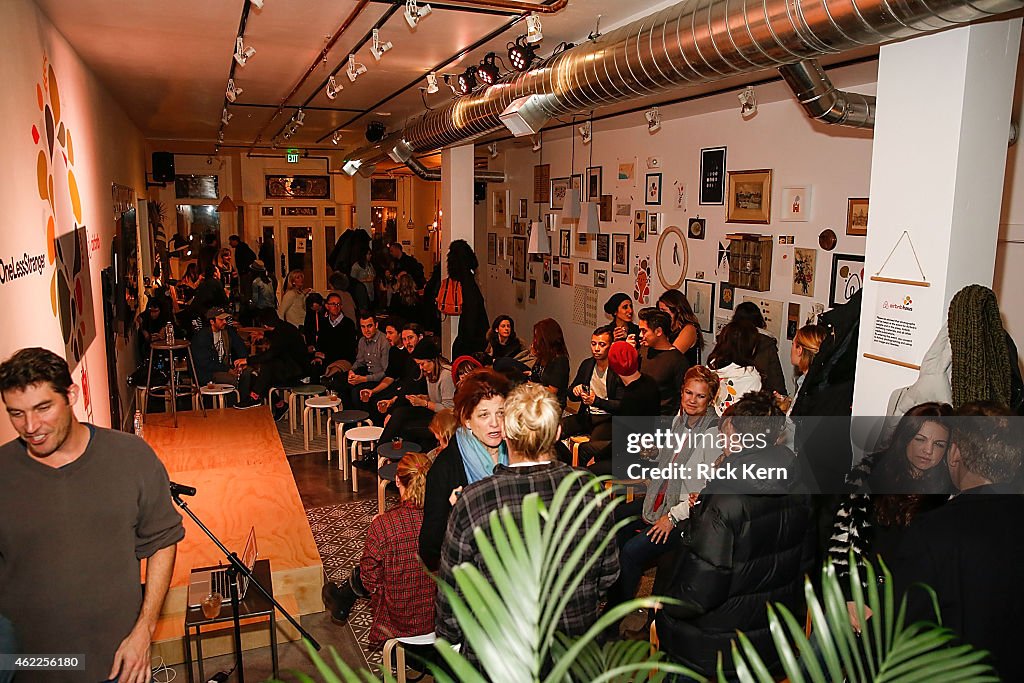 'Sweet' Comedy Show With Seth Herzog At The Airbnb Haus During Sundance Film Festival - 2015 Park City