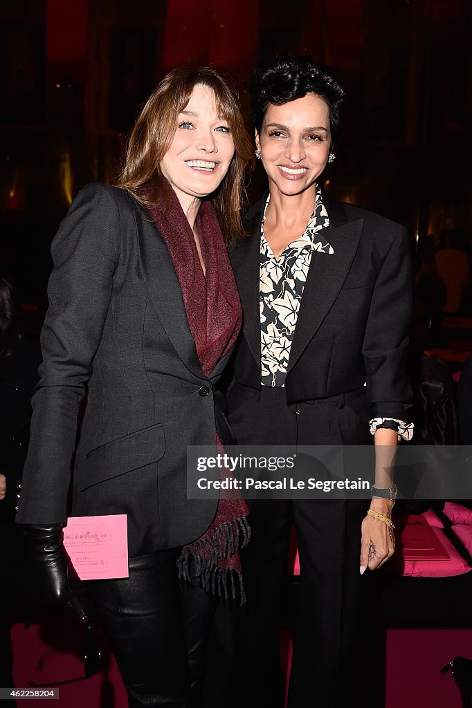 Schiaparelli : Front Row - Paris Fashion Week - Haute Couture S/S 2015