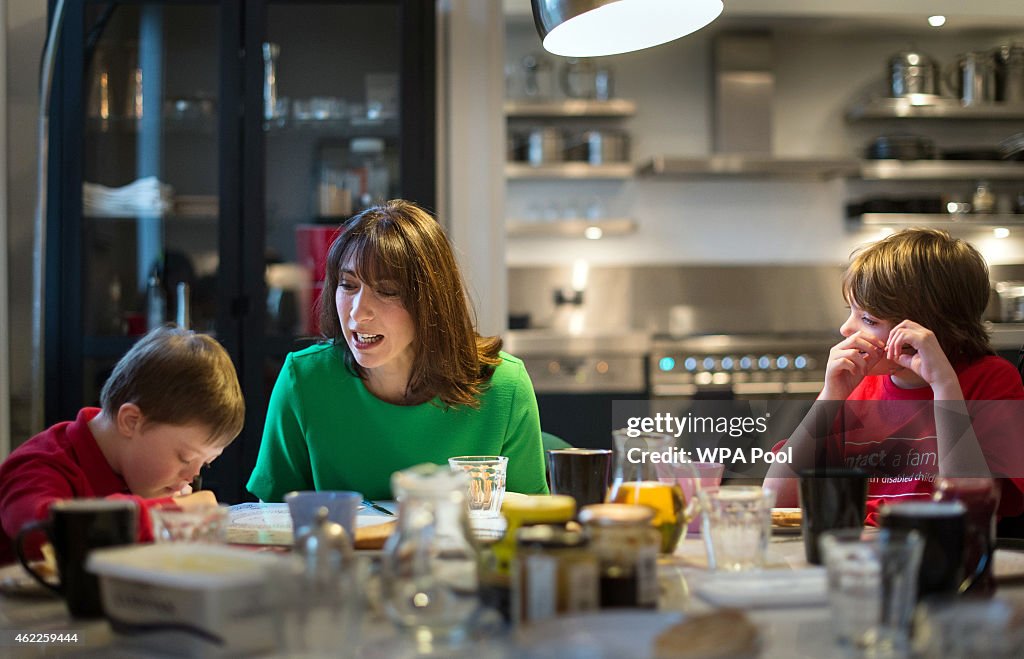 Samantha Cameron Hosts A Breakfast For 'Contact A Family'