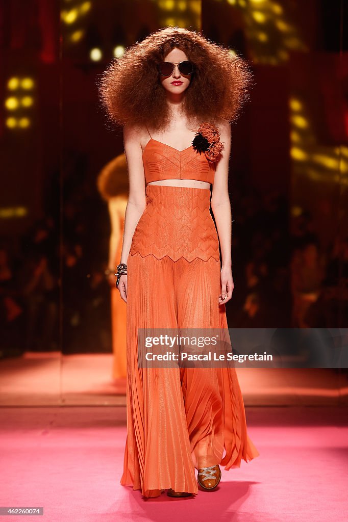 Schiaparelli : Runway - Paris Fashion Week - Haute Couture S/S 2015