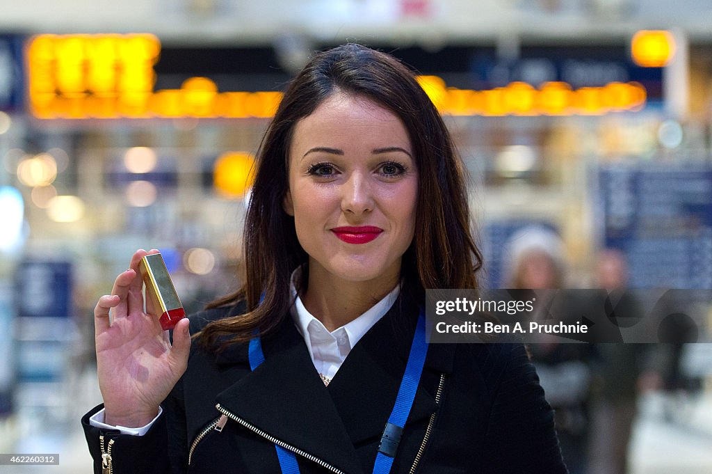 Max Factor Celebrates #GlamJan With Colour Elixir Lipstick In Ruby Tuesday Giveaway At London Liverpool Street Station