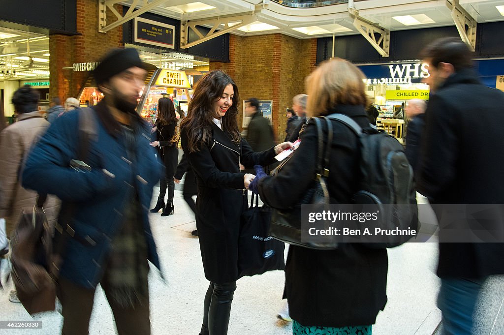 Max Factor Celebrates #GlamJan With Colour Elixir Lipstick In Ruby Tuesday Giveaway At London Liverpool Street Station