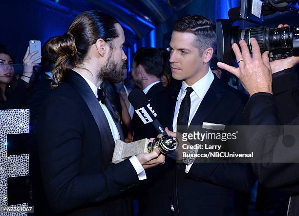 71st ANNUAL GOLDEN GLOBE AWARDS -- Pictured: Actor Jared Leto Universal, NBC, Focus Features, E! Sponsored by Chrysler Viewing and After Party with...