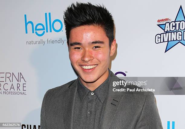 Singer Will Jay attends Paris Berelc "Sweet Sixteen" Birthday Party at the loft and rooftop Wet Deck at The "W" Hotel Hollywood on January 25, 2015...