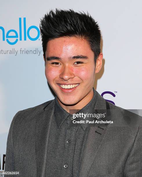 Singer Will Jay attends Paris Berelc "Sweet Sixteen" Birthday Party at the loft and rooftop Wet Deck at The "W" Hotel Hollywood on January 25, 2015...