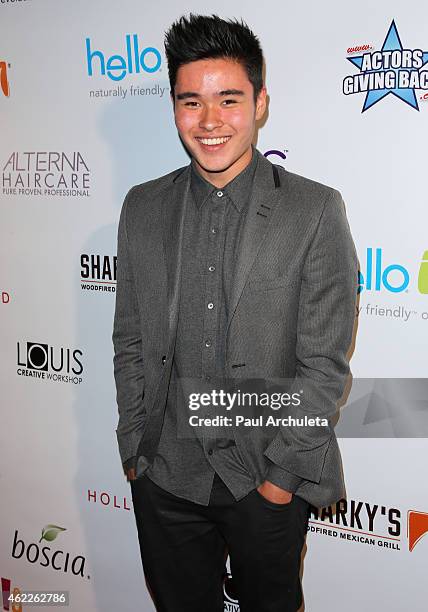 Singer Will Jay attends Paris Berelc "Sweet Sixteen" Birthday Party at the loft and rooftop Wet Deck at The "W" Hotel Hollywood on January 25, 2015...